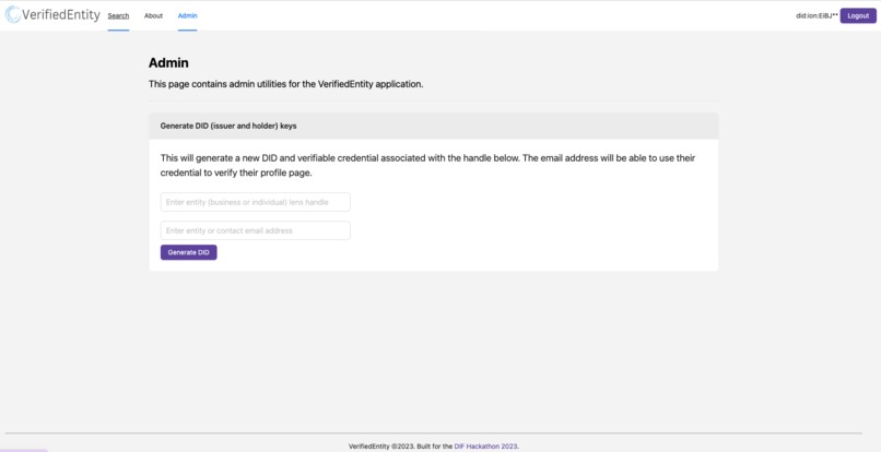 VerifiedEntity – screenshot 7