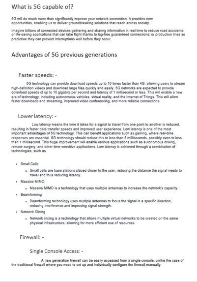 5G Innovation – screenshot 2