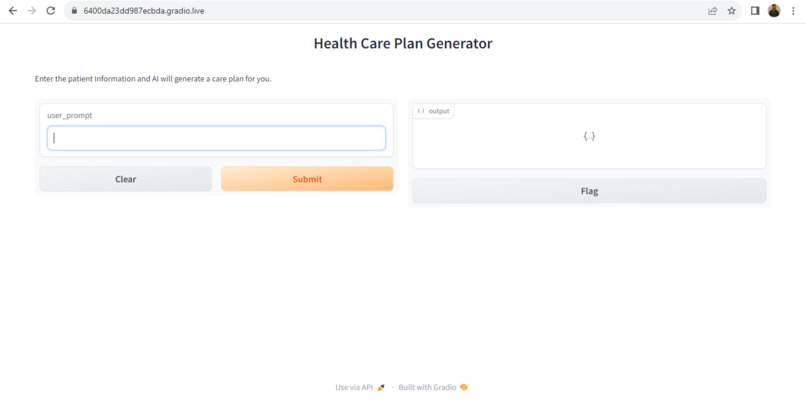 Healthcare Plan – screenshot 1