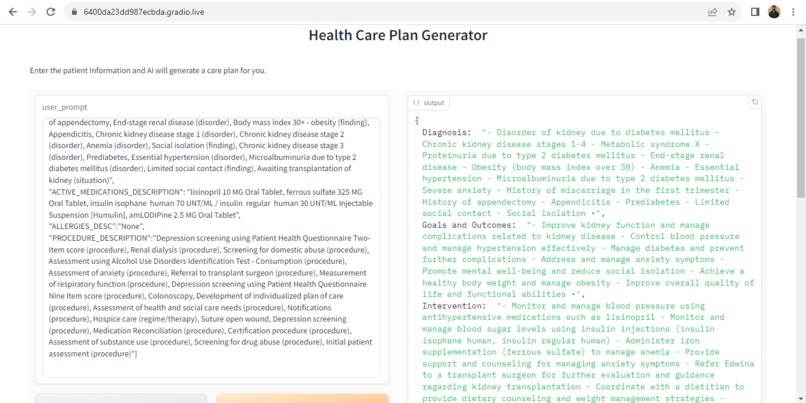 Healthcare Plan – screenshot 3