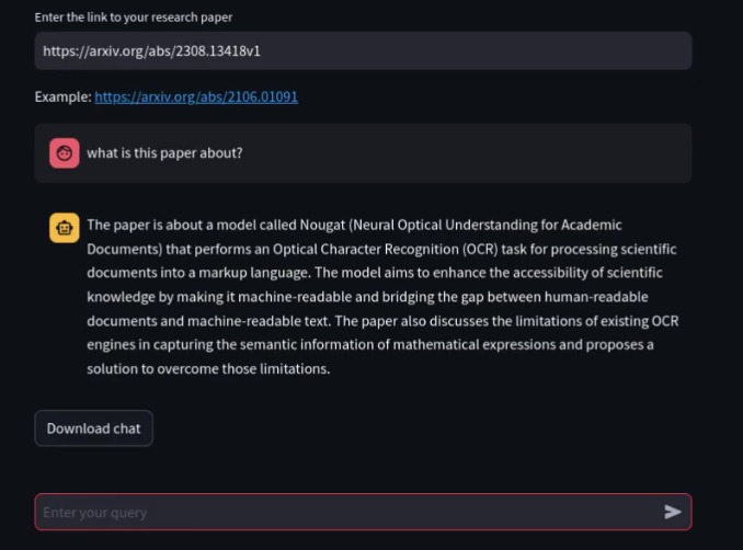 Arxiv Researcher – screenshot 1