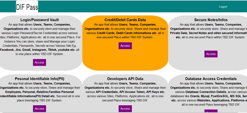 DIF Pass – screenshot 1
