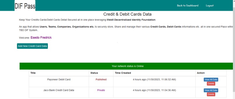 DIF Pass – screenshot 4