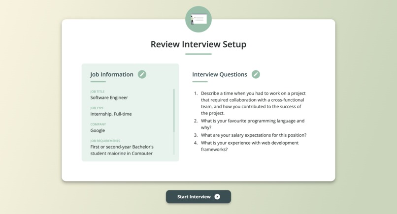 AI Interviewer – screenshot 4