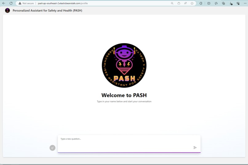 PASH : Personalised Assistant for Safety and Health – screenshot 2
