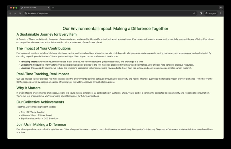 Sustain N Share – screenshot 11