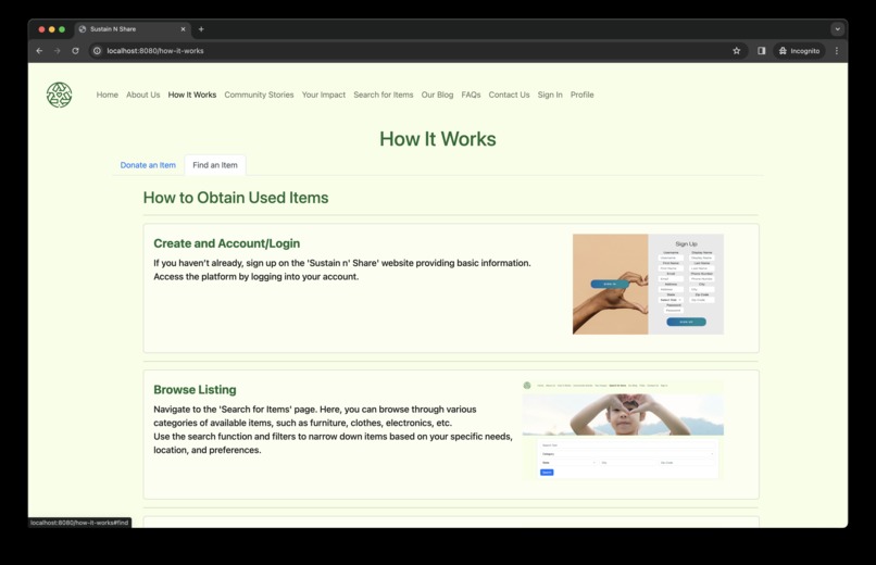 Sustain N Share – screenshot 5