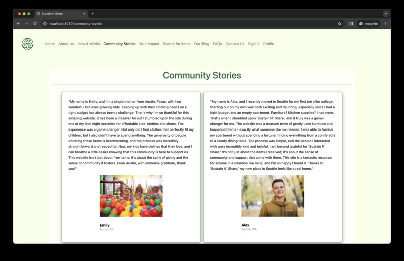 Sustain N Share – screenshot 7