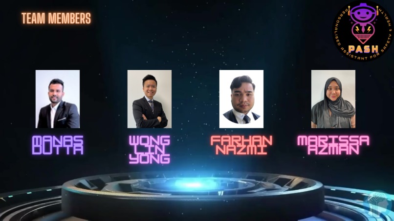 PASH : Personalised Assistant for Safety and Health – screenshot 1