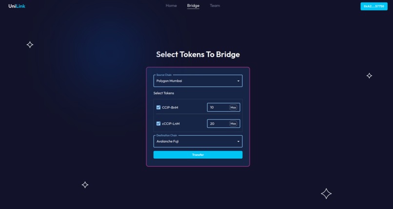 UniLink – screenshot 2