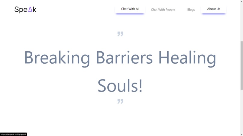 Speak – screenshot 1