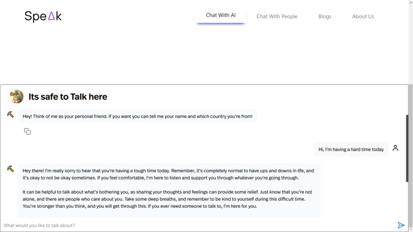 Speak – screenshot 3