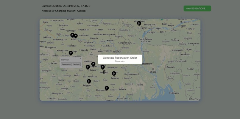 EVChargingdApp – screenshot 4