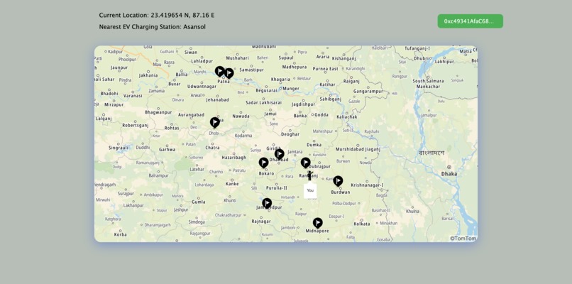 EVChargingdApp – screenshot 3