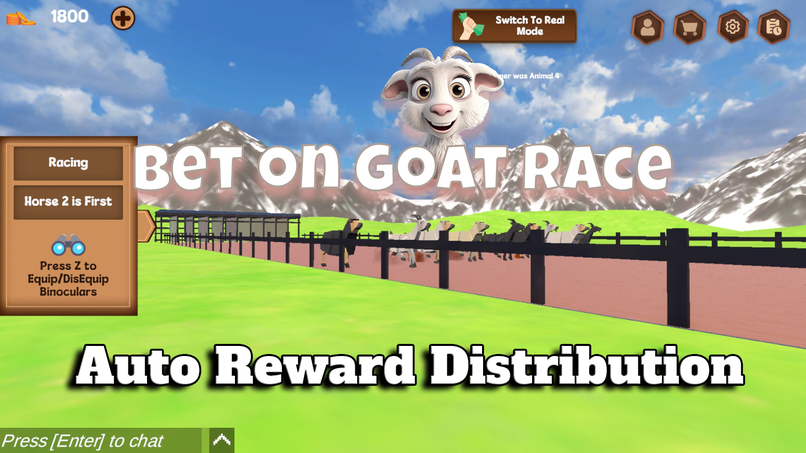 Bet on Goat Race Game – screenshot 1