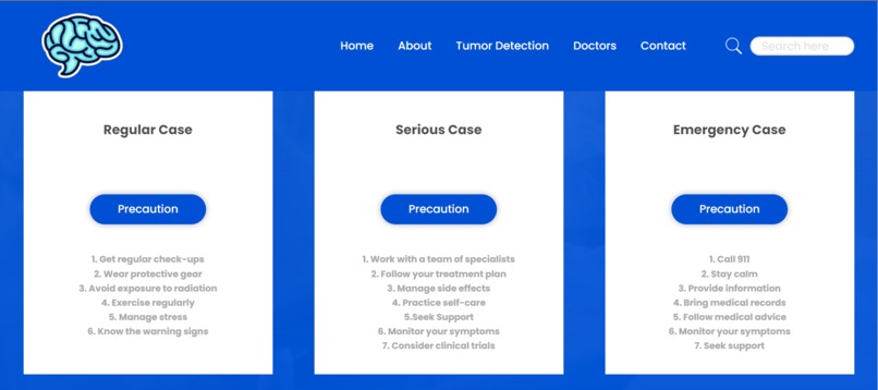 Brain Tumor Detection – screenshot 3