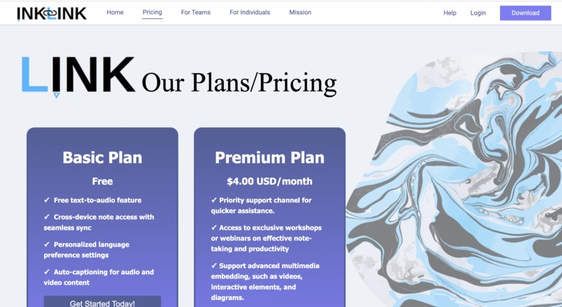 Accessible InkLink – screenshot 2