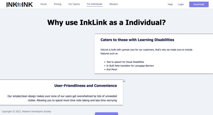 Accessible InkLink – screenshot 4