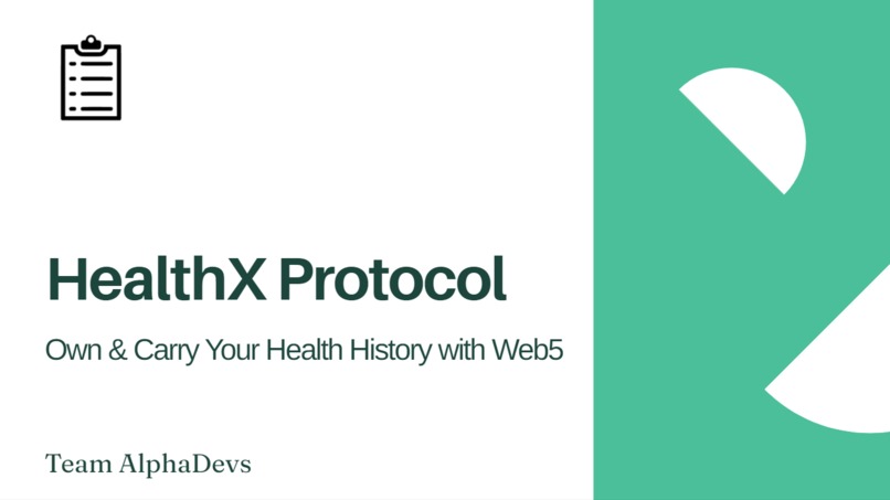 HealthX Protocol – screenshot 1