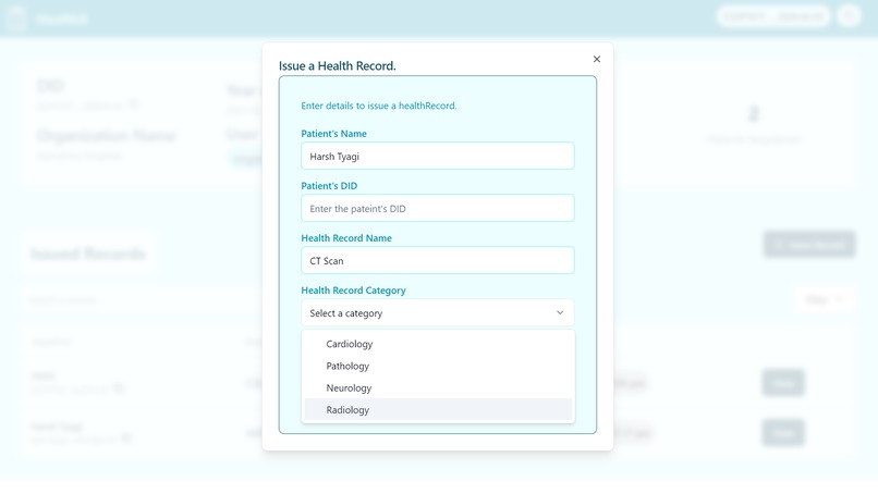HealthX Protocol – screenshot 4