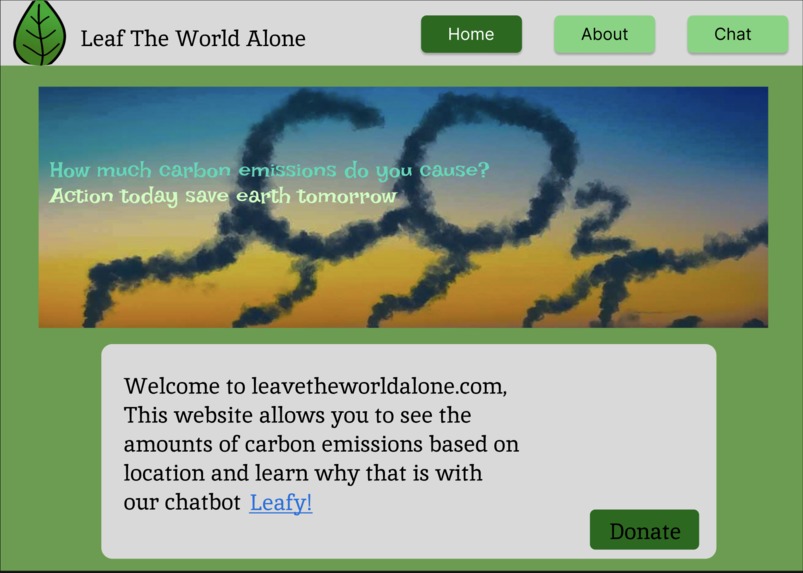 Leaf The World Alone – screenshot 1