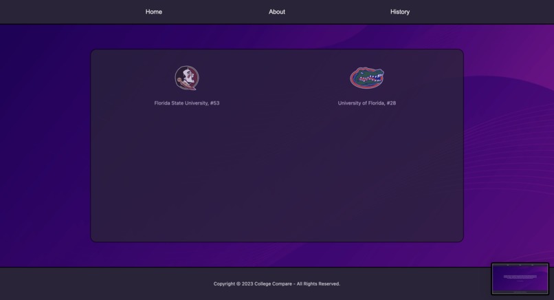 College Compare – screenshot 2