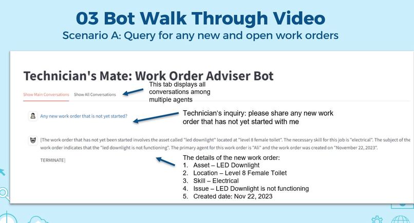 LLM-Based Multi-Agent Facility Maintenance Chatbots – screenshot 1