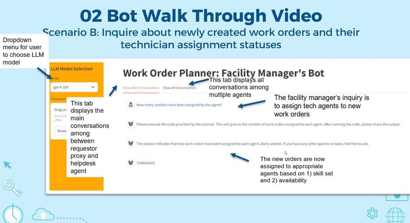 LLM-Based Multi-Agent Facility Maintenance Chatbots – screenshot 3