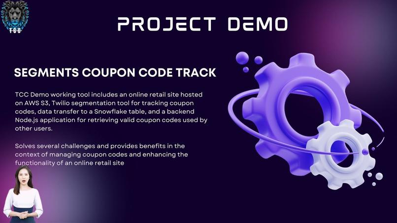 Segments coupon code track – screenshot 2
