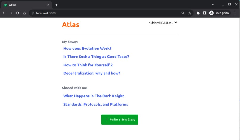Atlas – screenshot 1