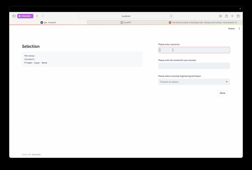 EZPrompting – screenshot 1