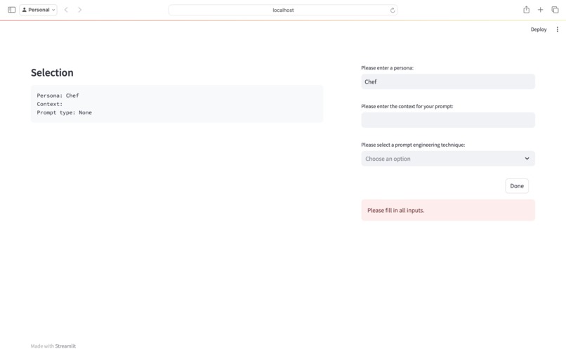 EZPrompting – screenshot 2