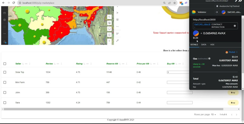 Dezentralized Energy Marketplace – screenshot 6