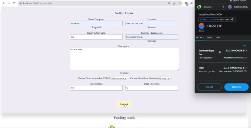 Dezentralized Energy Marketplace – screenshot 7