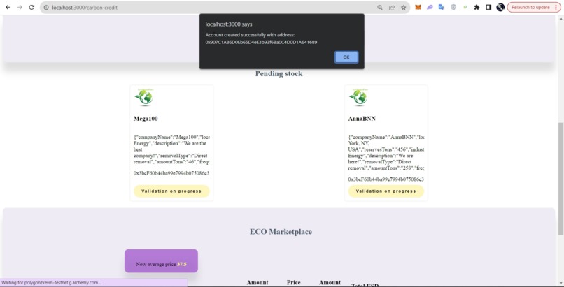 Dezentralized Energy Marketplace – screenshot 9