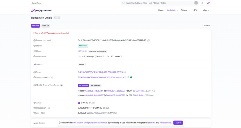 CrossChain Harvest – screenshot 5