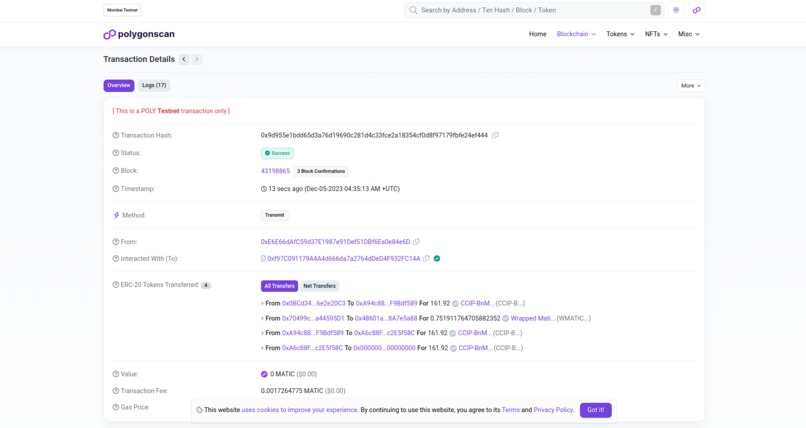 CrossChain Harvest – screenshot 6