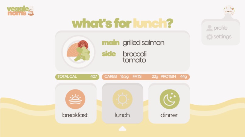 Veggie Noms – screenshot 2