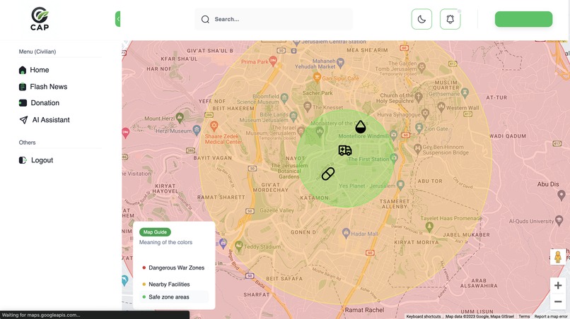 CAP – screenshot 2