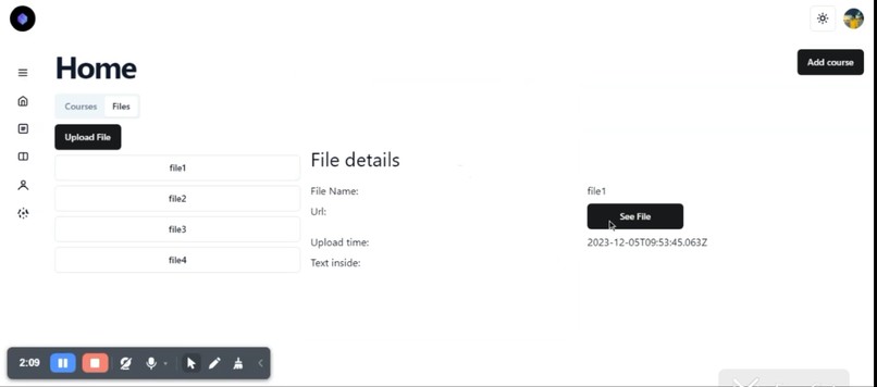 Coursensei – screenshot 5