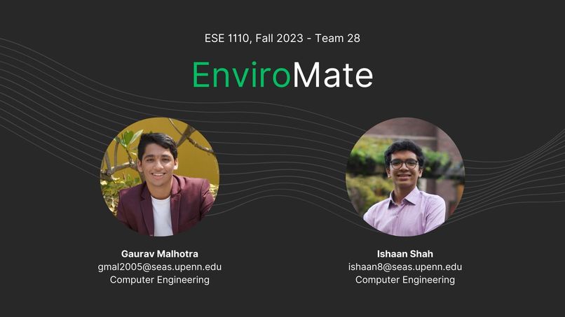 Enviromate - Team 028 – screenshot 1