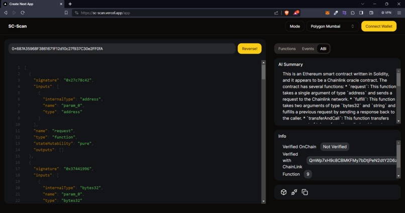 Smart Contract Scan (SC Scan) – screenshot 7
