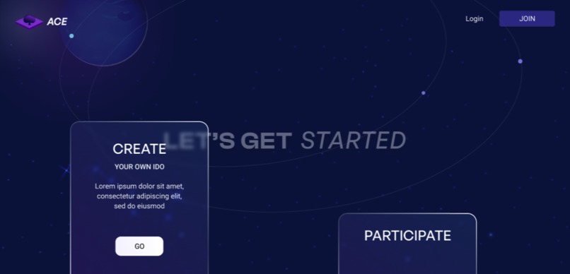 ACE Cross-chain Launchpad – screenshot 2