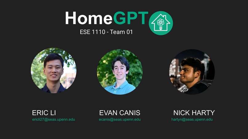 HomeGPT - Team 01 – screenshot 1