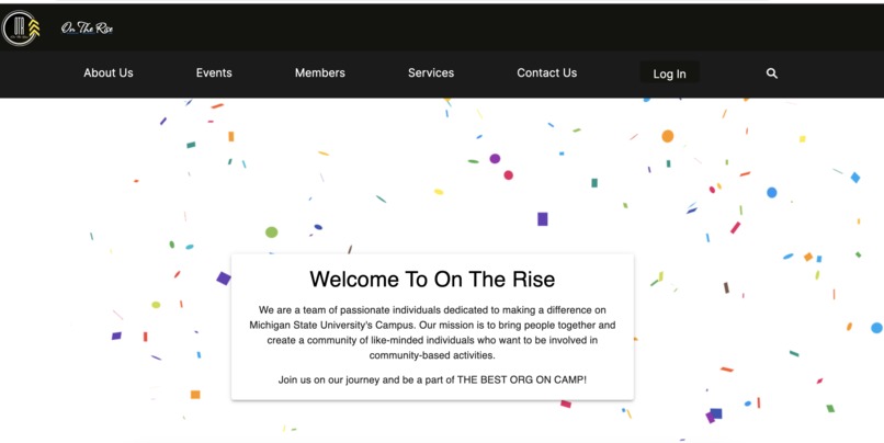 On the Rise Website! – screenshot 4