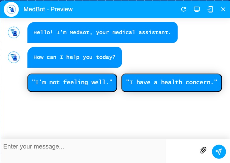 MedBot – screenshot 2