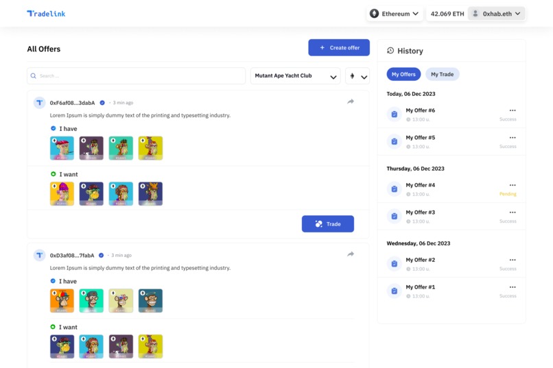 TradeLink – screenshot 2