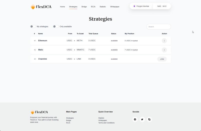 FlexDCA - automated crypto investments – screenshot 2