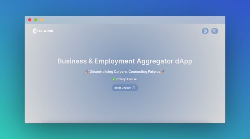 ChainIn – screenshot 1