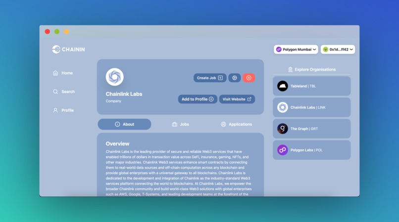 ChainIn – screenshot 4